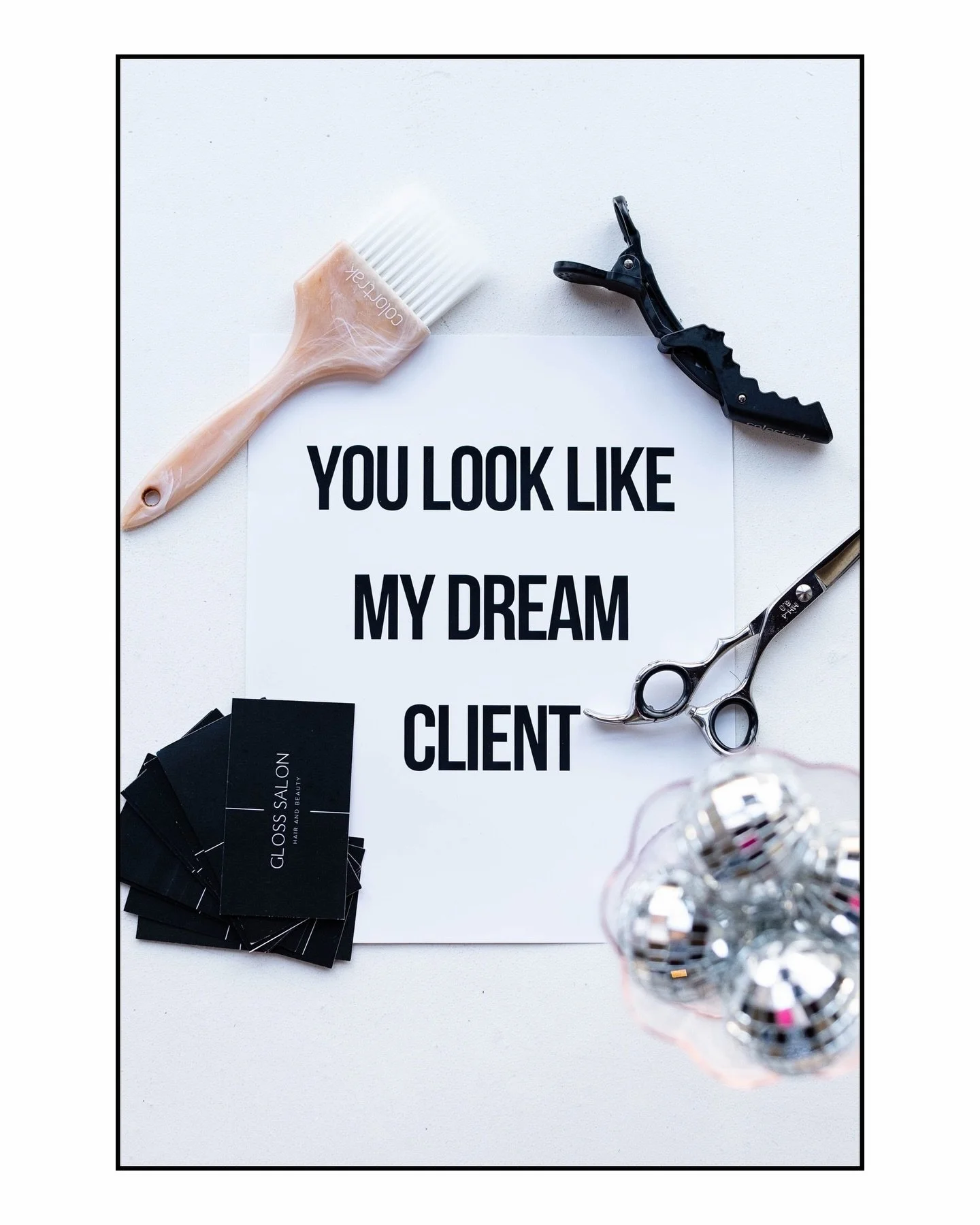 Nothing quite like a branding refresh to celebrate the new year &amp; @glosssalon_hair moving into a new (and gorgeous!!) location!! If you haven&rsquo;t booked yourself an appointment yet - dooo itttt asap babe 😍😍

@melissarobinsonhair 
@milanluxe