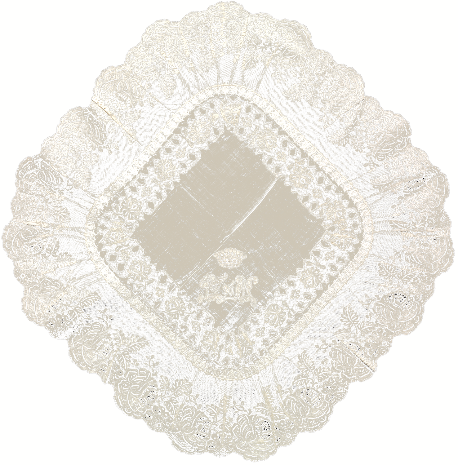 Lace background element