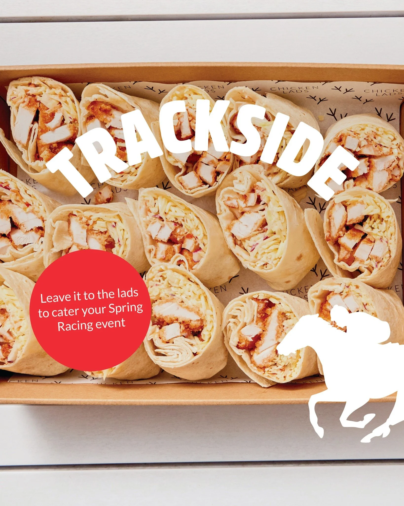 Forget the form guide &mdash; the only odds that matter are how many tenders you can eat before Race 3.

🐔 Whether you&rsquo;re trackside or couchside, make it a feast worth betting on.
🎟 Pre-order now before the Lads run out of steam. [link in bio