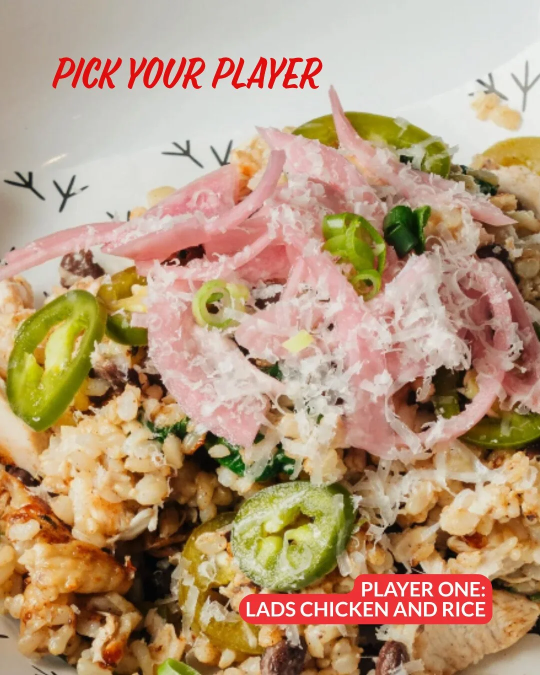 Pick your player. 🔥

Which Chicken Lads menu item are you choosing? Let us know below.