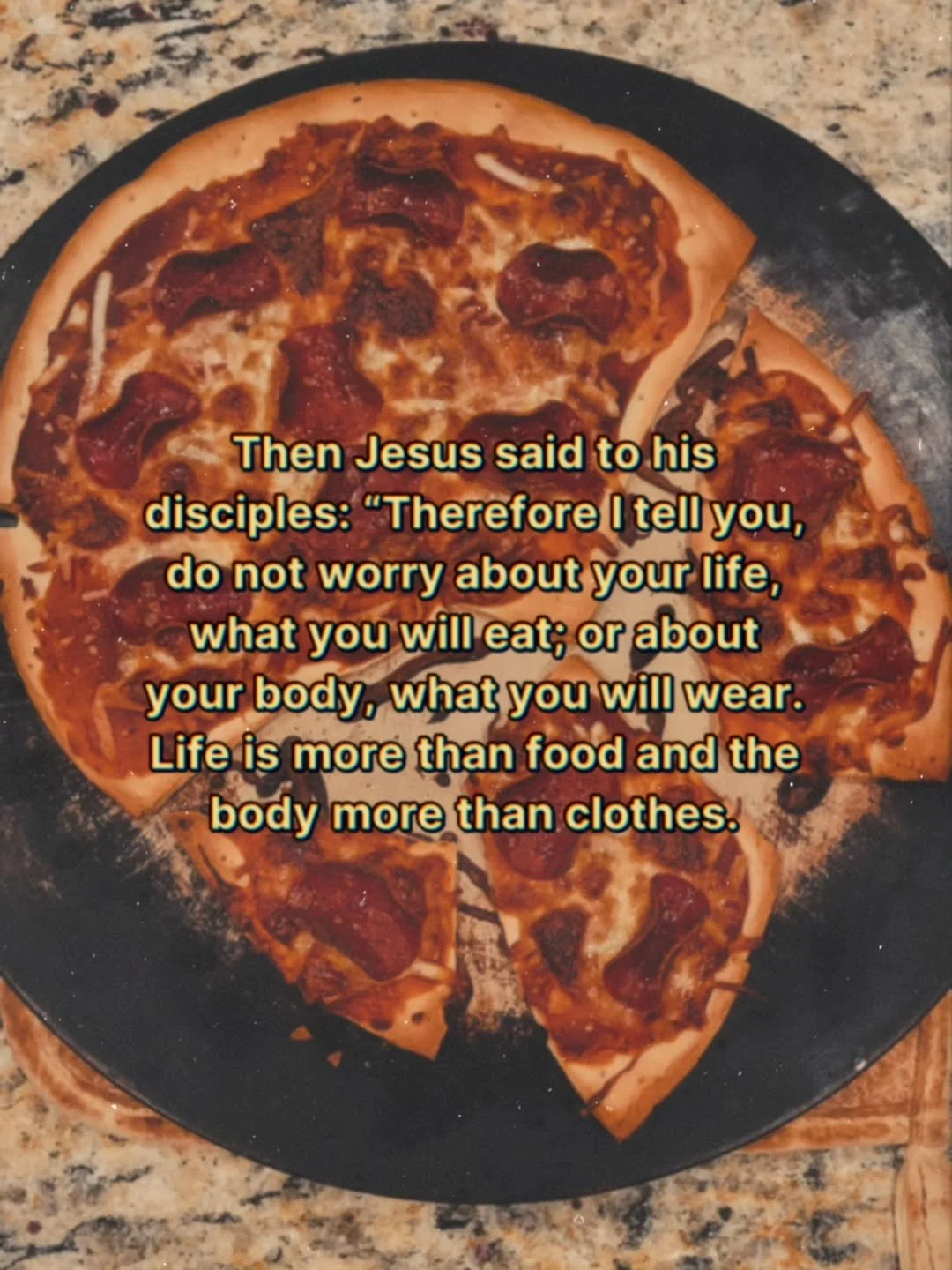 Luke 12:22-23