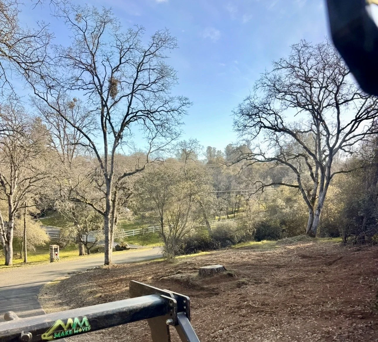 Property Entry Brush Clearing