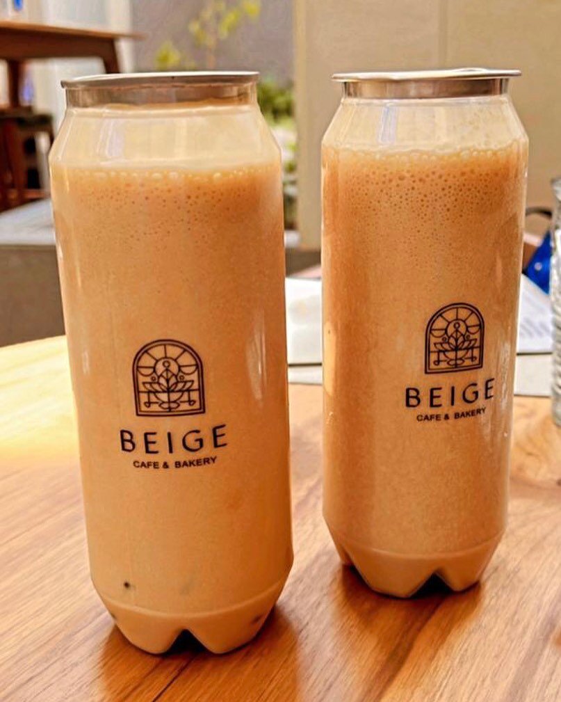 Some coffees are enjoyed in company :-) #beigecafeandbakery #us #chandigarh #morning #coffee #cafe #new