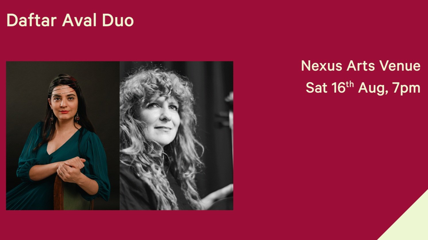 Nexus Live // Daftar Aval Duo + Silk Strings Ensemble