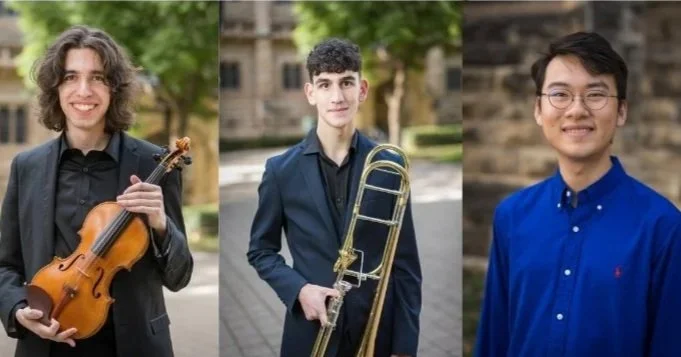 Lunch Hour Series: Nicholas Miceli, Vincenzo Panetta and Esmond Choi // Recitals Australia