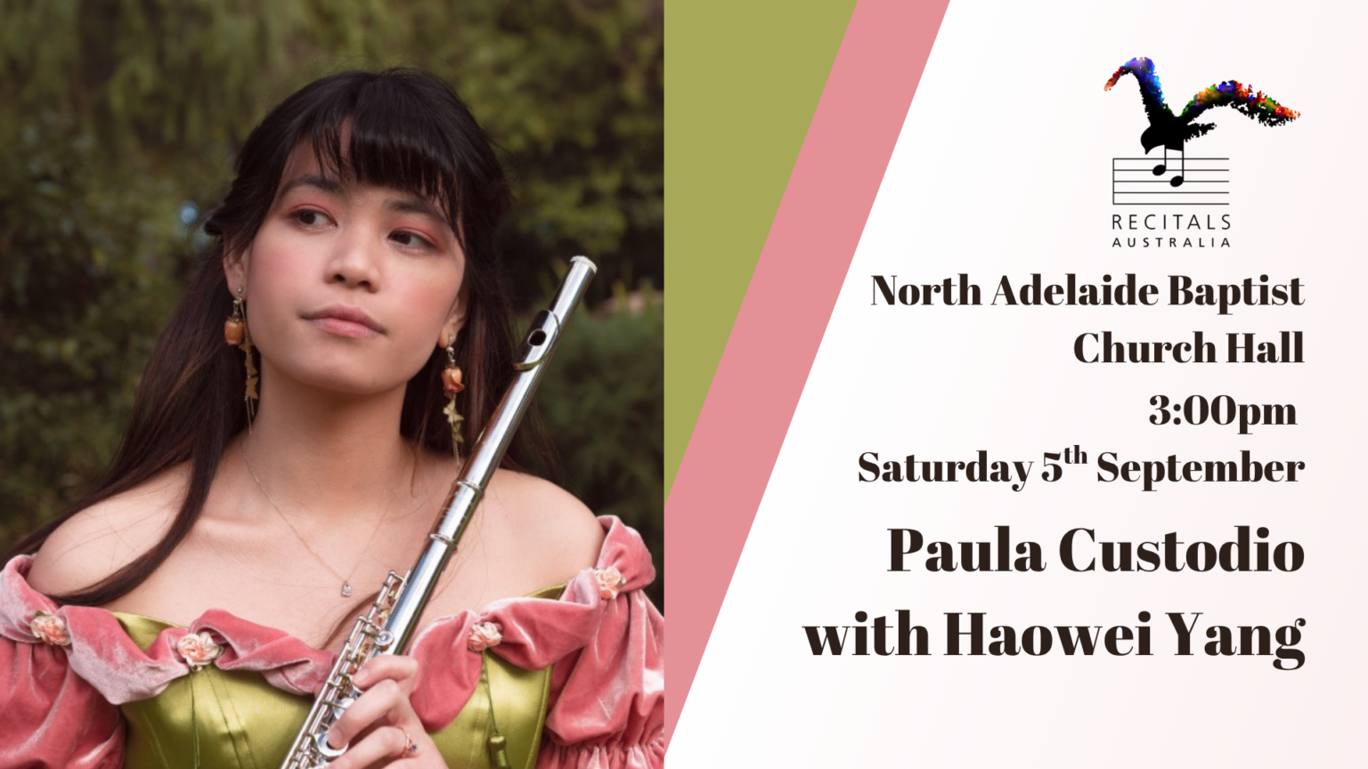 Paula Custodio with Haowei Yang // Recitals Australia