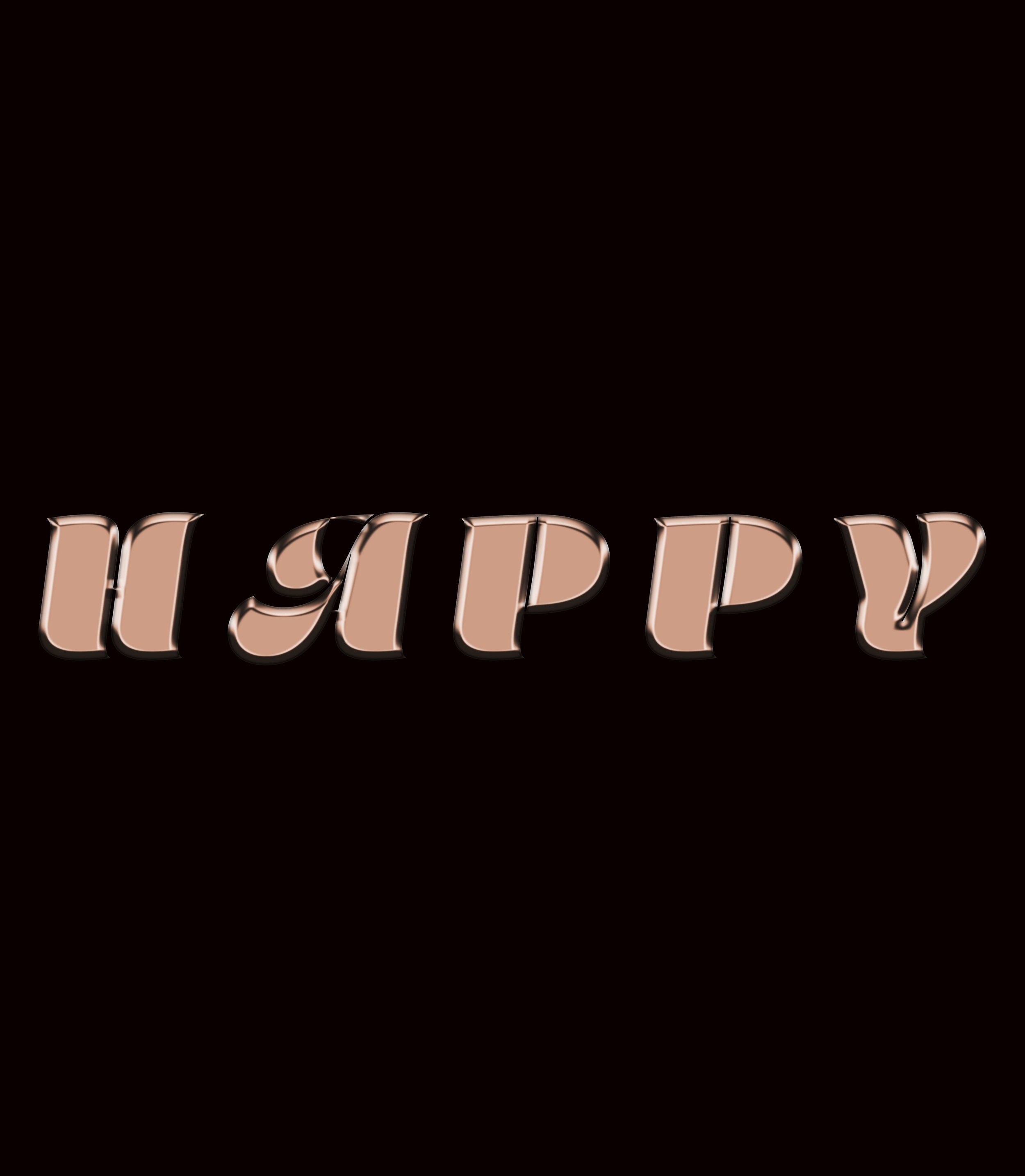 Happy, 2022
Graphic Design Typography