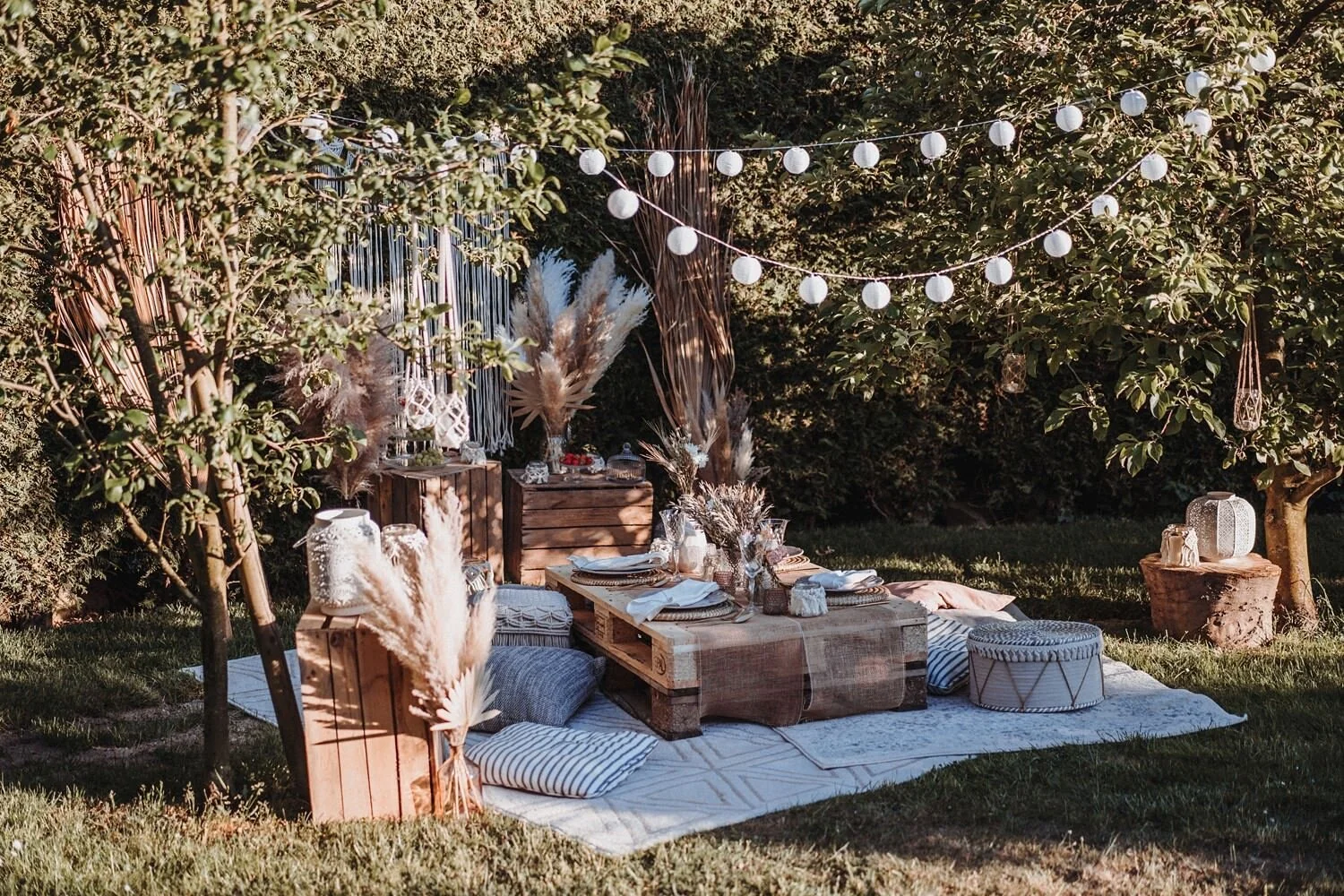 Wunderschöne Hochzeitsdekoration aus Kassel