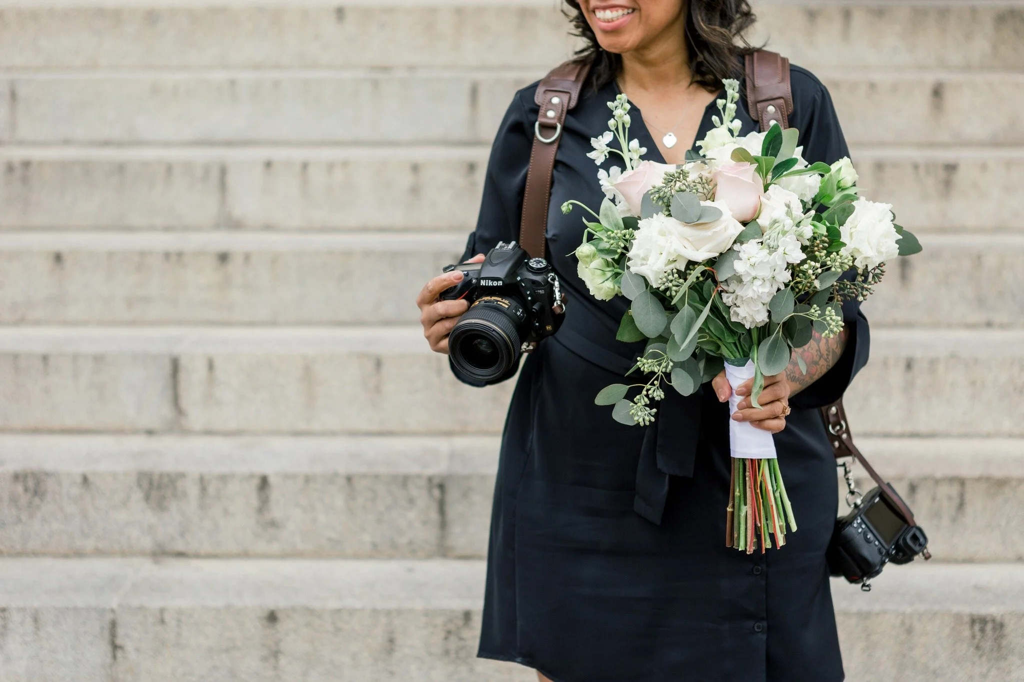 ✨ Happy Friday, friends! ✨
Time for a little Friday Introduction &mdash; and I couldn&rsquo;t think of a better photo to share.

I&rsquo;m Melinda &mdash; a wedding + branding photographer, an Assistant Principal in the Bronx, and a mom of two amazin