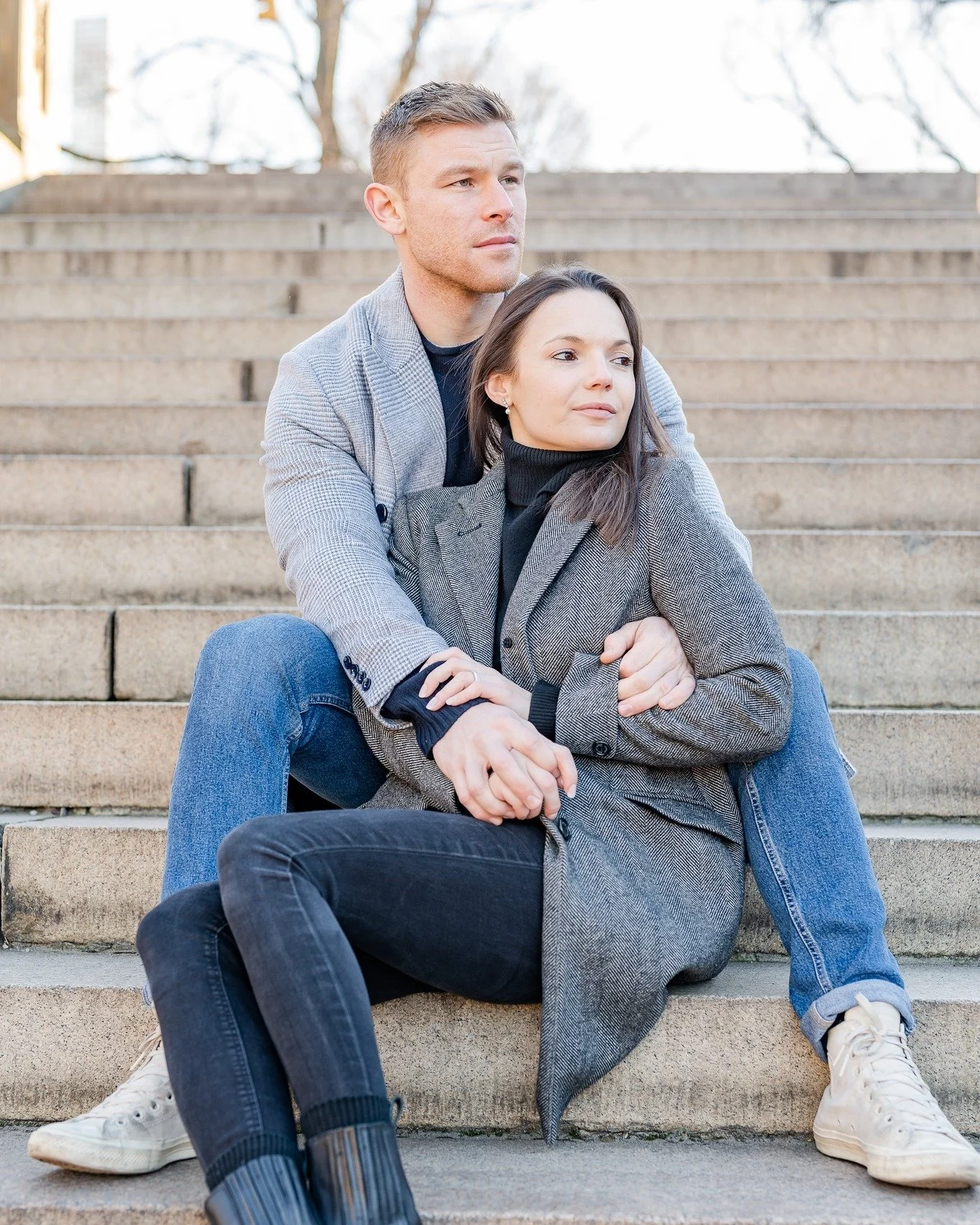 There&rsquo;s a kind of love that doesn&rsquo;t need grand gestures or perfect timing &mdash;
just two people choosing each other in the calm moments, in the quiet streets, in the in-between.

The way you hold each other, the way you look toward what