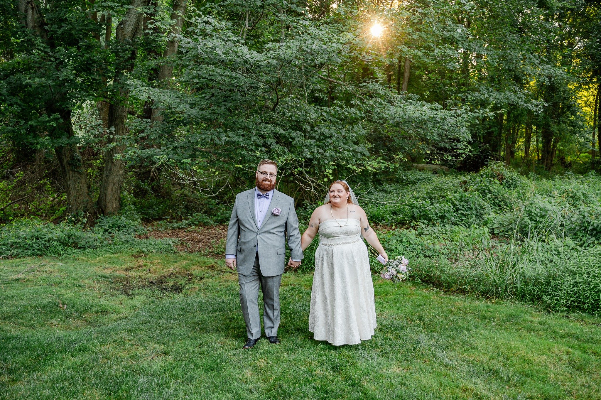 There&rsquo;s something about those just-married moments&mdash;the kind where you can finally exhale, hold hands, and realize **we really did it.** 🤍

Hannah + Matt, surrounded by summer greens, golden light, and the beginning of forever.

I&rsquo;l