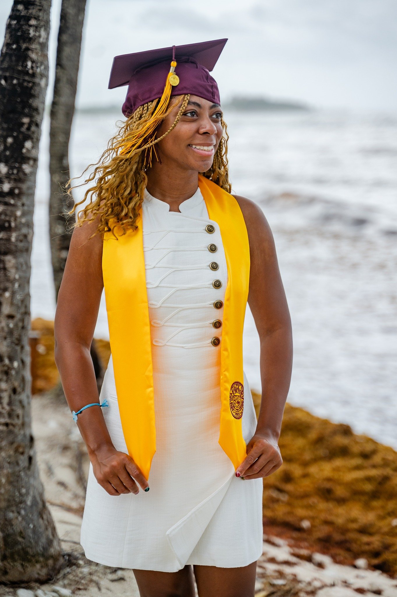 So proud of my sweet little sister, Kalista! 🎓✨ Getting to capture these graduation photos for you while away was such a special moment. You worked so hard, and seeing you shine like this makes my heart melt. The future is yours, big things are comi