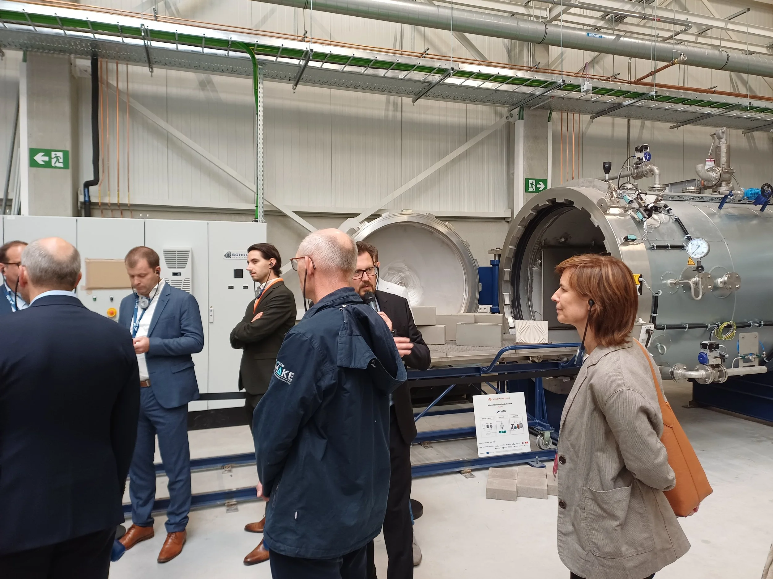 Carbon4Minerals Industrial Pilot Presented at the Opening of VITO EARTH