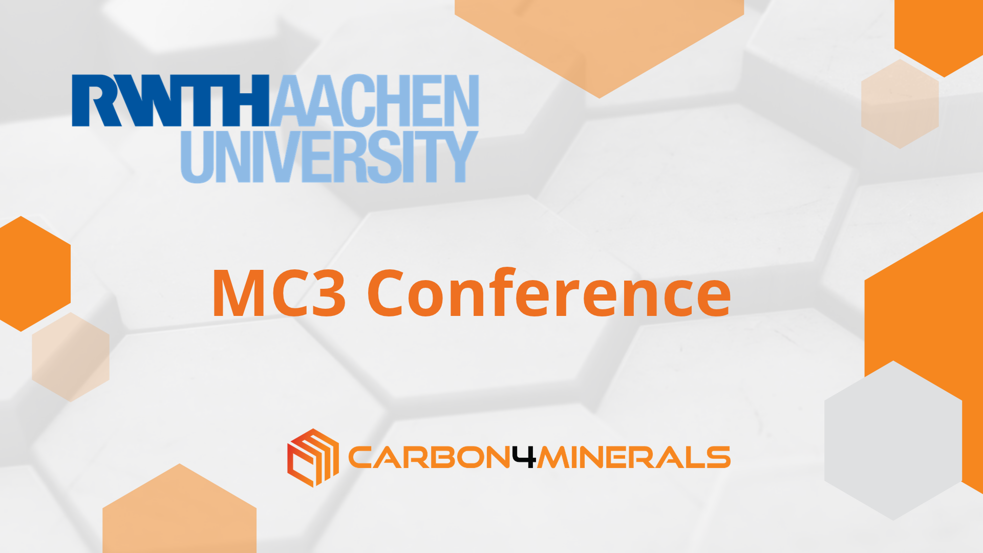 Carbon4Minerals Partner at 2nd MC3 Conference