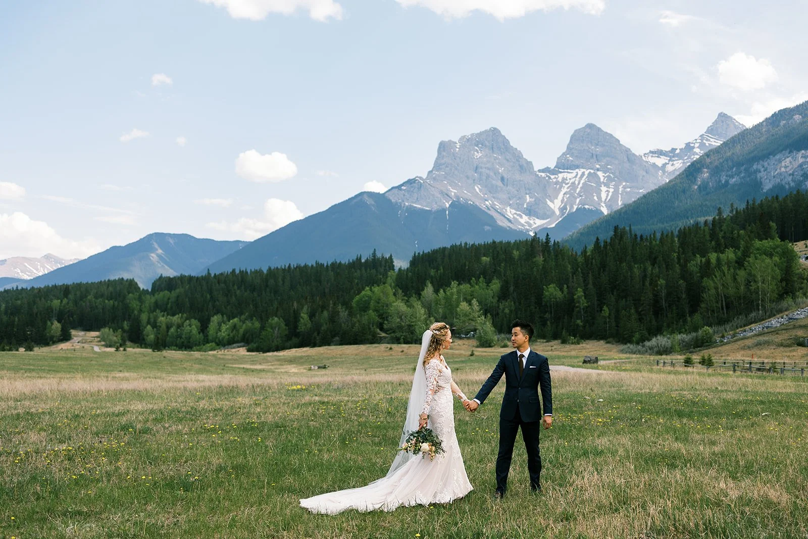 Lauren &amp; rory, Canmore wedding