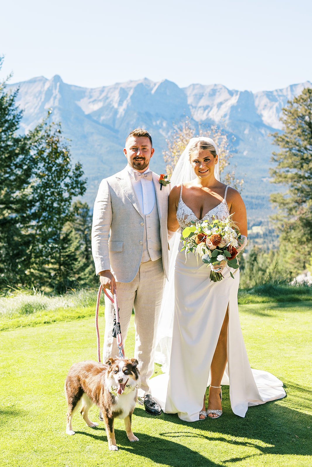 Megan &amp; Jordan , Canmore Alberta wedding