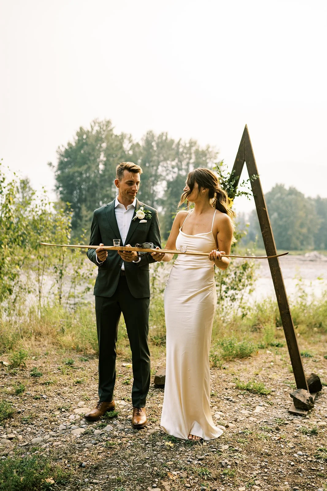 Erika &amp; graham, Fernie wedding