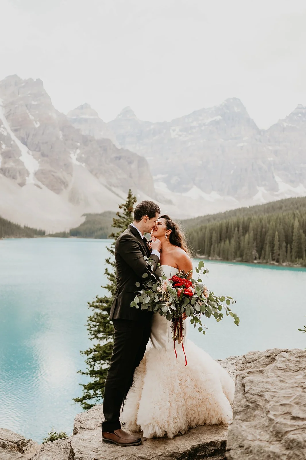 melissa &amp; jordan, banff wedding
