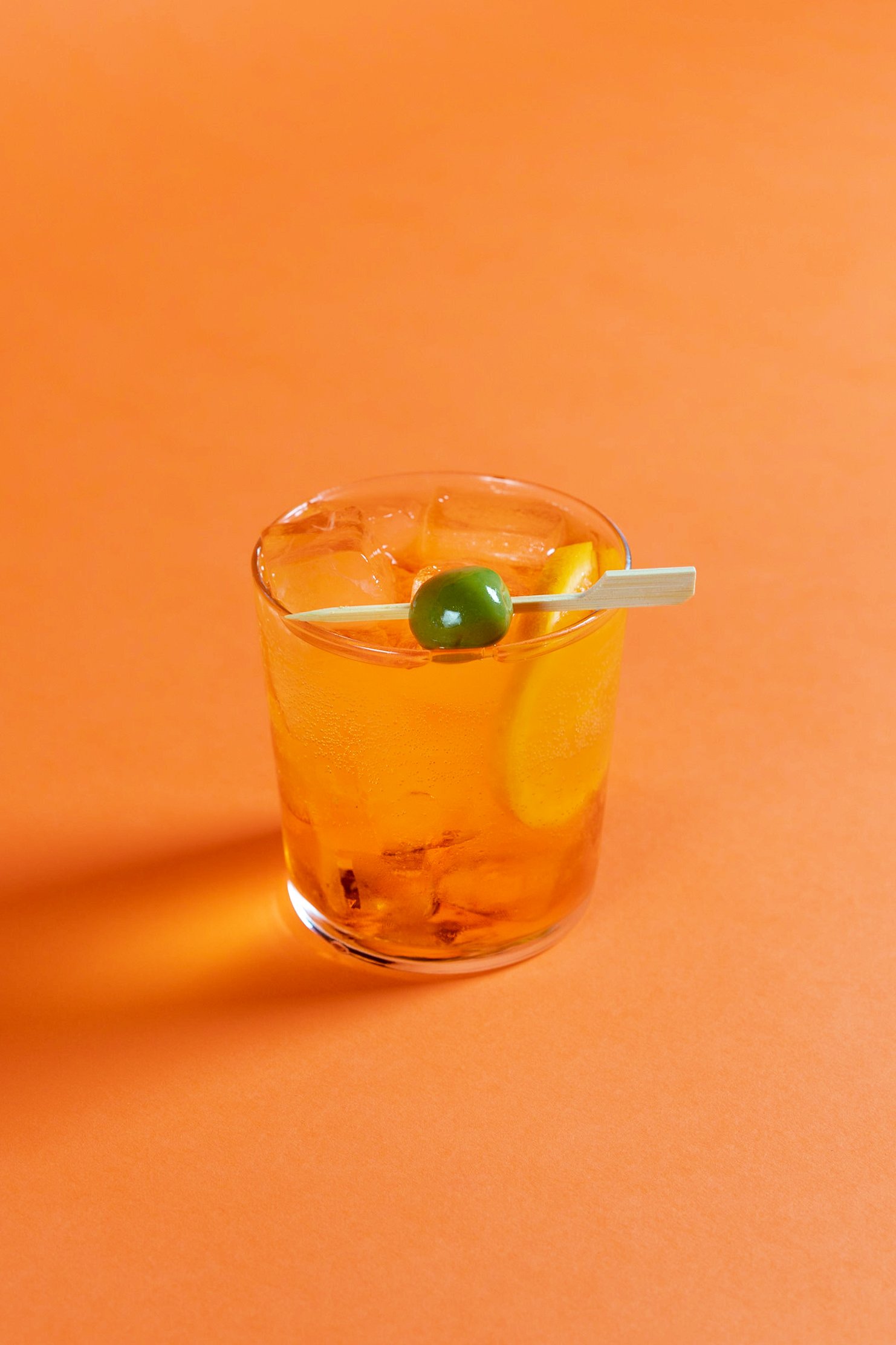 Nells Pizza Aperol Spritz photographed on location