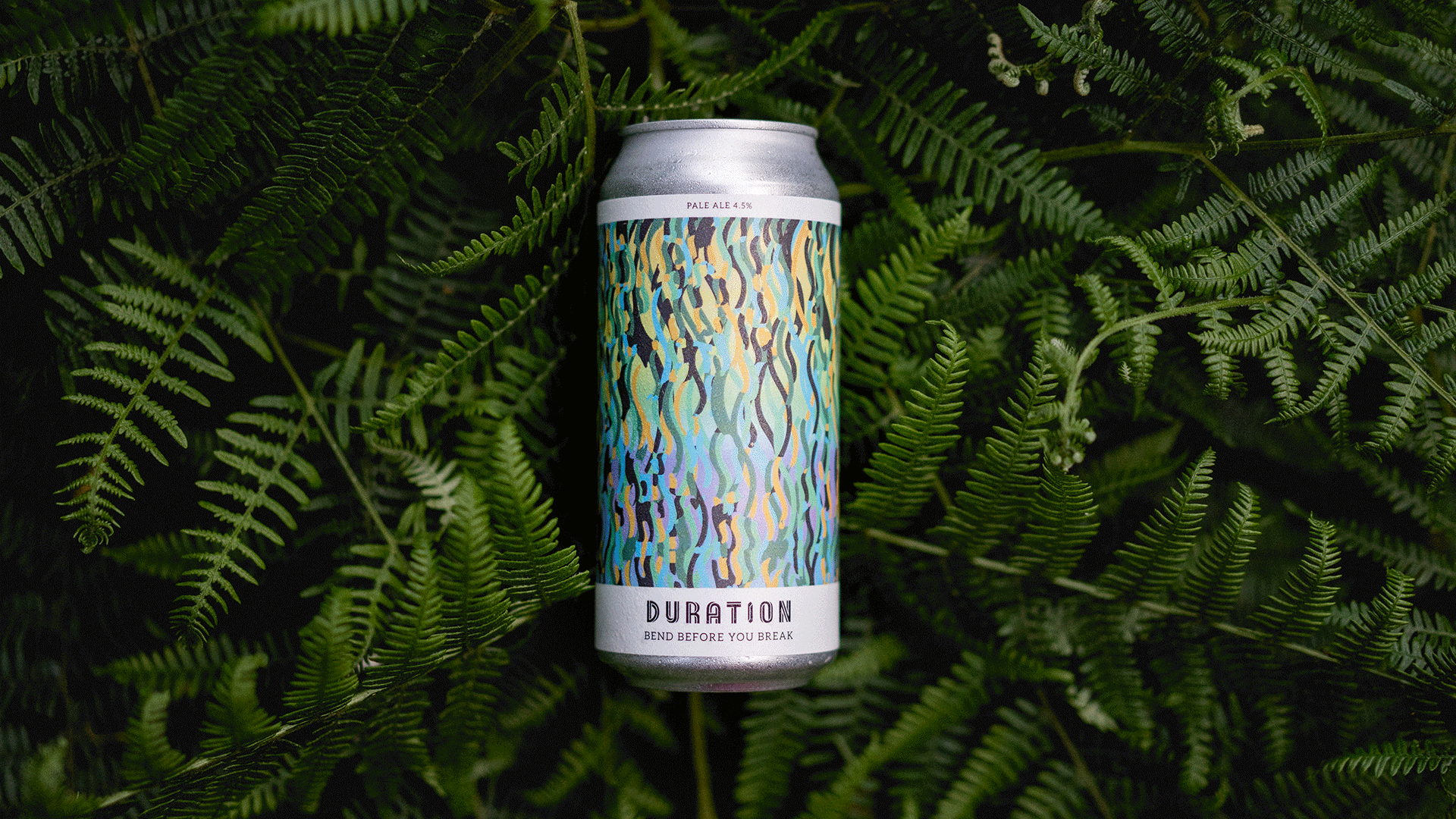 Duration beer GIF core range imagery