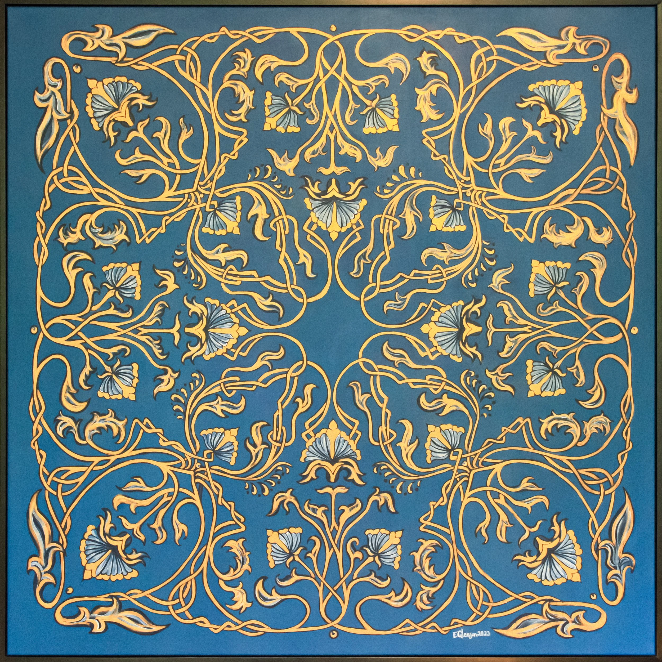 ORIGINAL ARTWORK AVAILABLE:
'Porcelain'
Acrylic on canvas,
124 x 124cm framed
Enquire via Contact form.