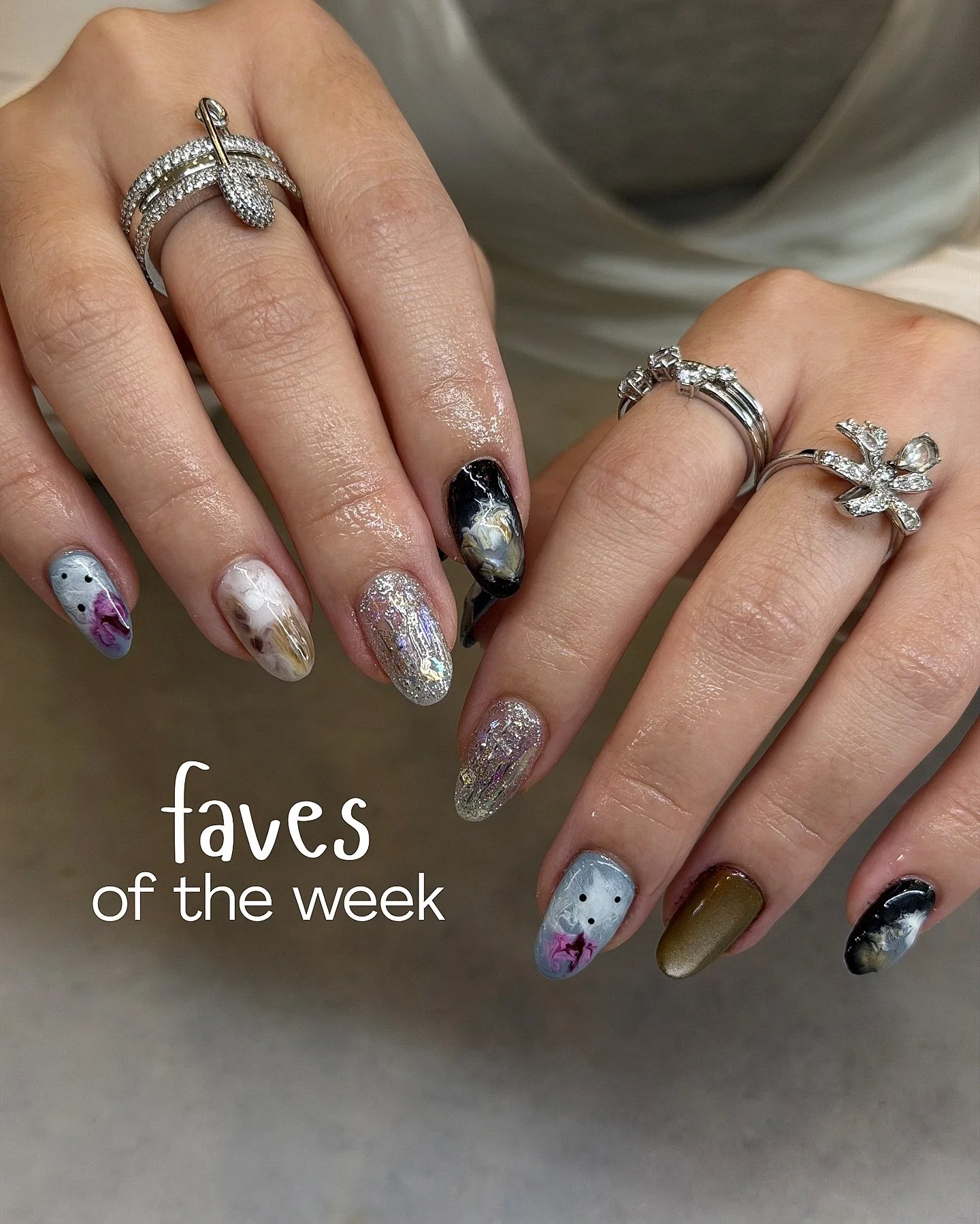 Our favourite time of the week is when we get to look back on all the nail sets from the week that was. 

Send us a message to secure your spot for Mother&rsquo;s Day!

Gel nail art. Biab. Builder gel. Gel X. Acrylic nails. Hard gel nails. Soft gel n