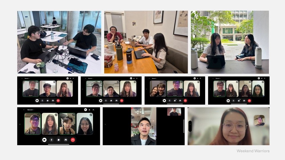 (our weekend warriors)