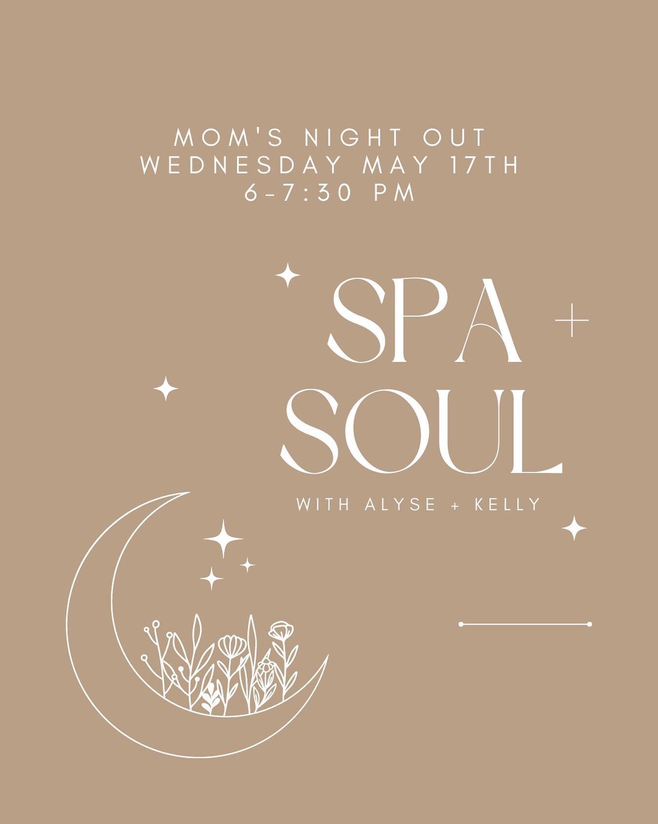 ✨Calling all Southern California mamas! ✨ Join us on May 17th for a very special mom&rsquo;s night out. 

It will be an incredible evening curated just for YOU. A time and space for you to come and receive care + nourishment for your body, mind and s