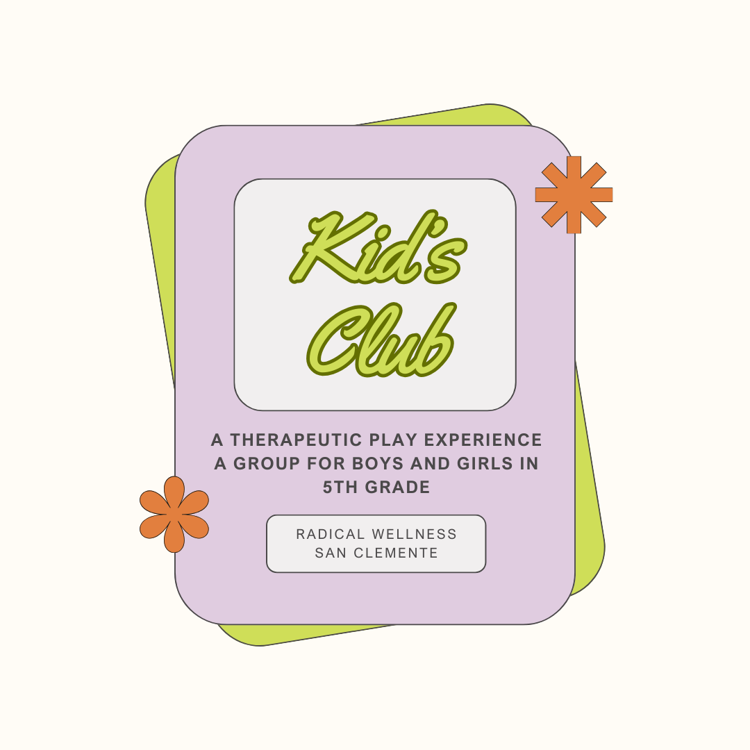 Kid's Club: A Therapeutic Play Experience 