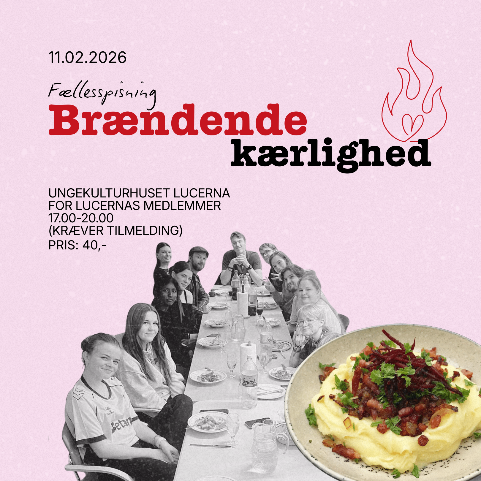 Fællesspisning: Brændende kærlighed