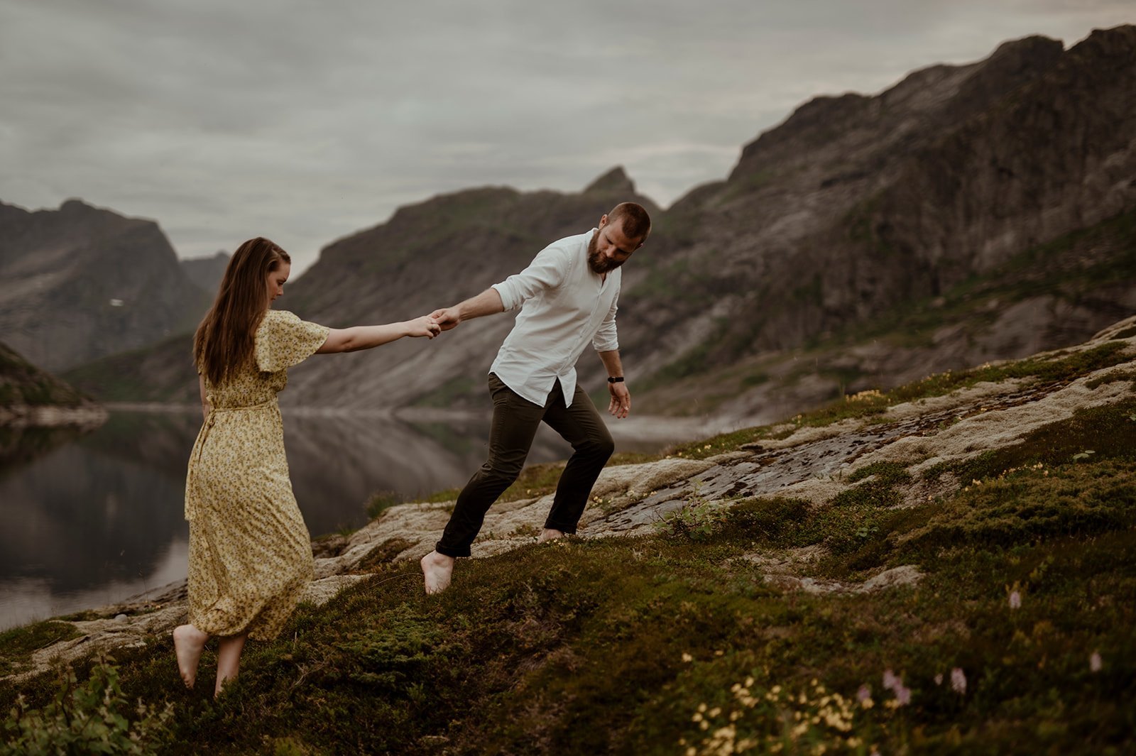 Forlovelsesbilder i Lofoten