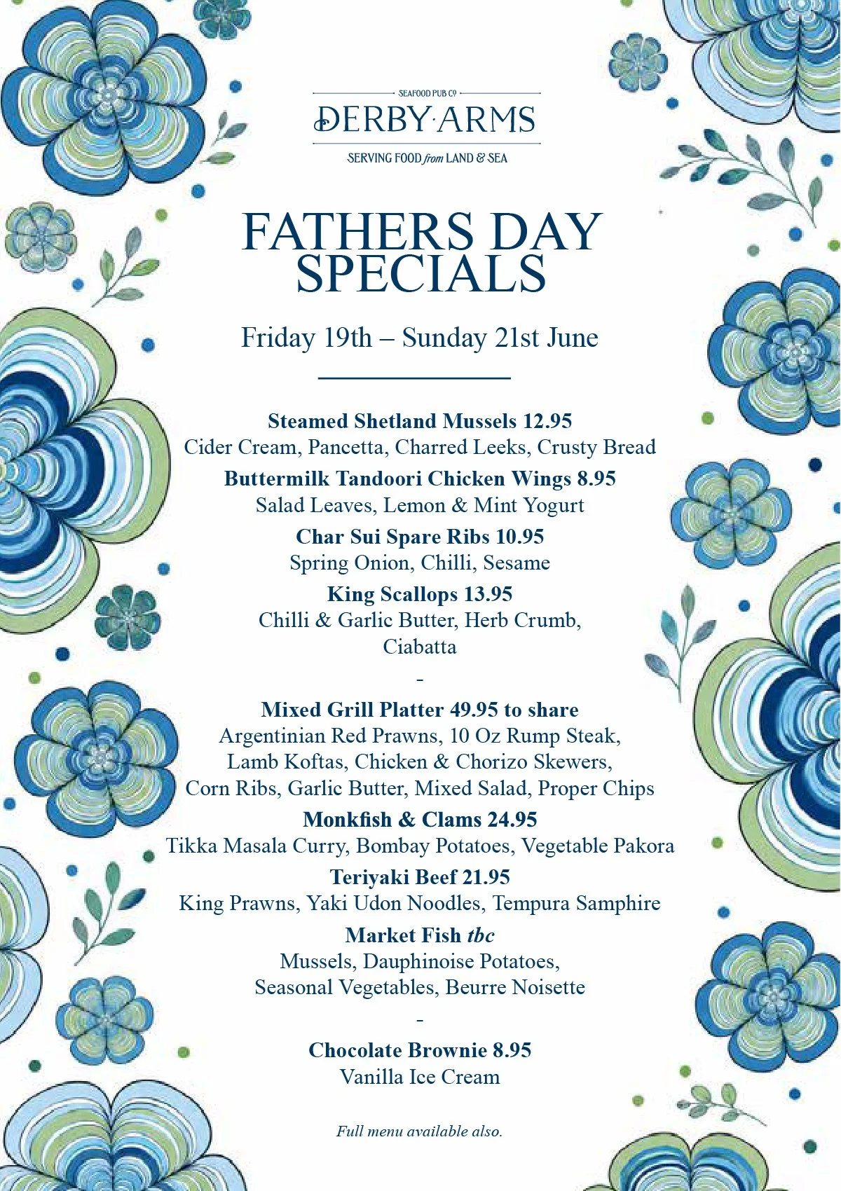 Fathers Day Specials