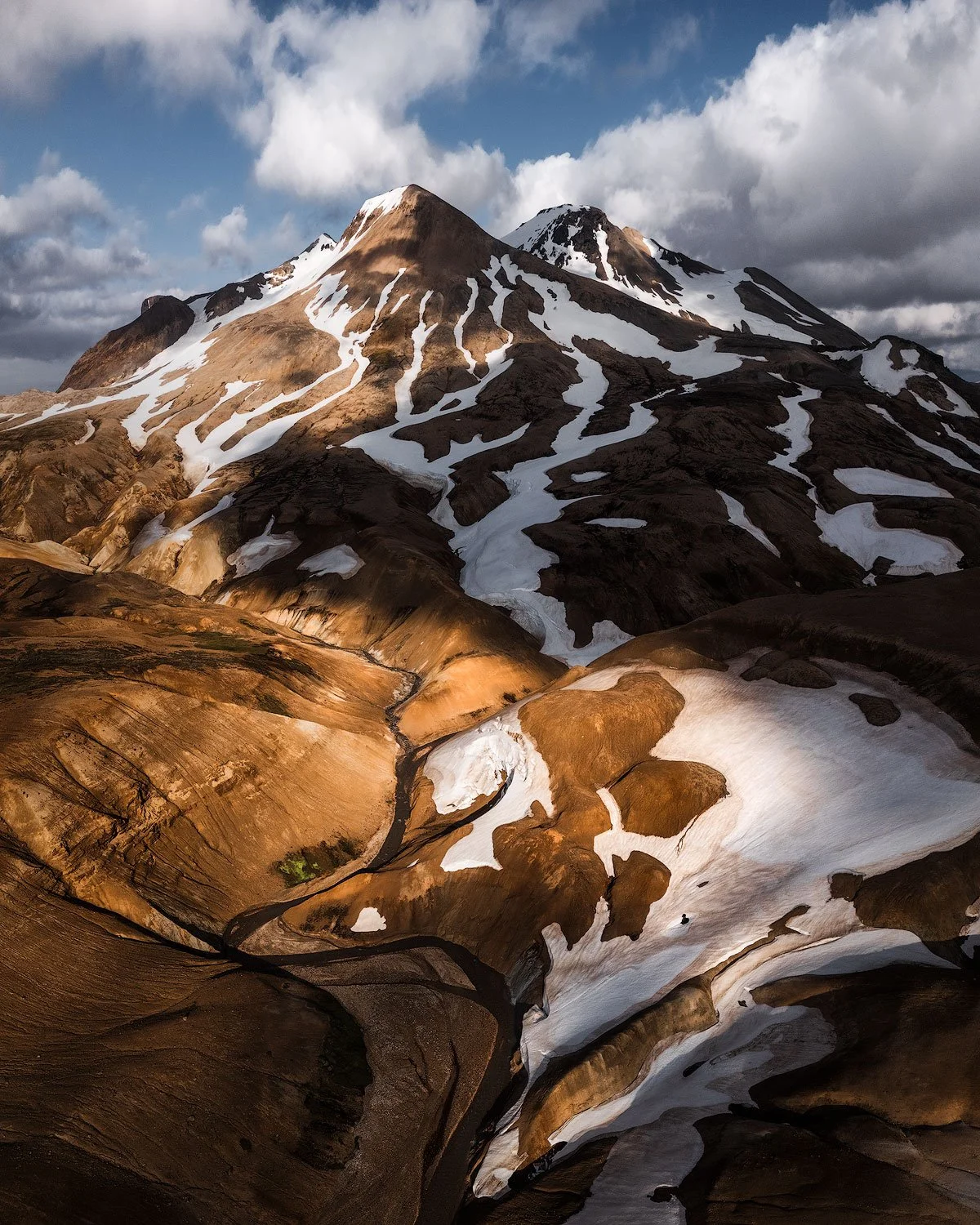 Aerial view of the Kerlingarfjöll area captured with the DJI Mini 4 Pro