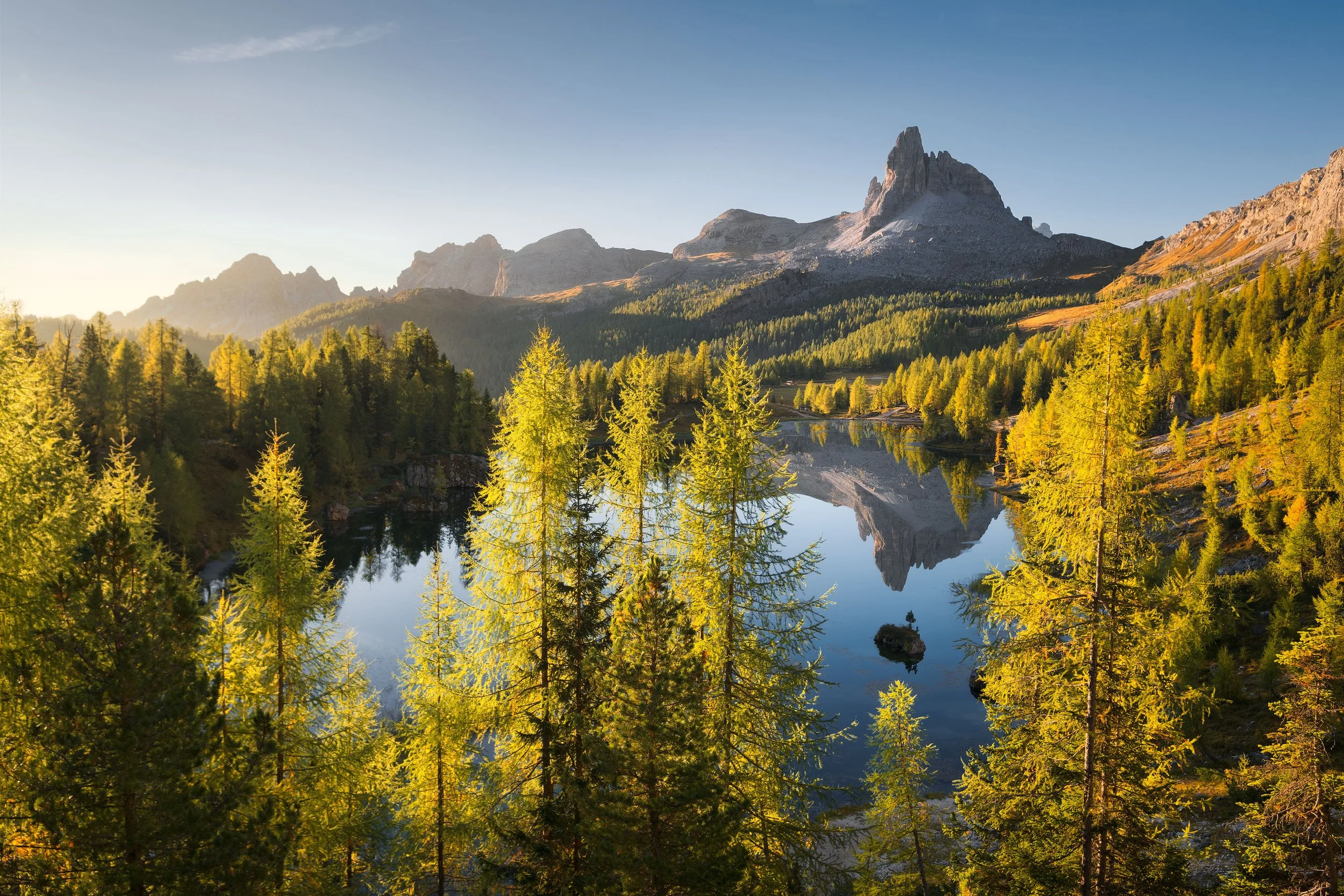 dolomites lago federa andrea livieri
