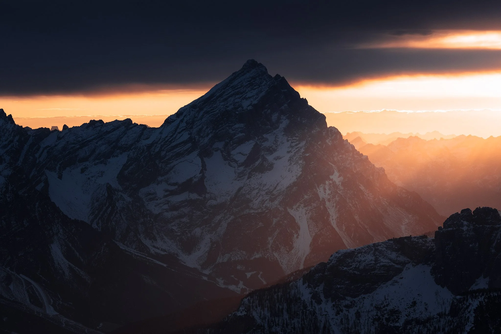 dolomites workshop lagazuoi sunrise