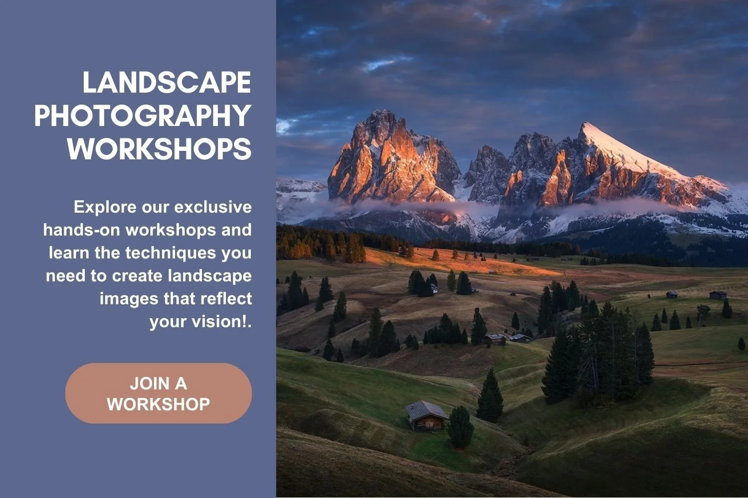 andrea livieri landscape photography workshops banner