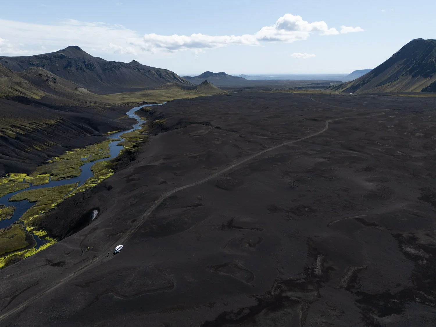 highlands of iceland photography workshop andrea livieri drone panorama shot 4