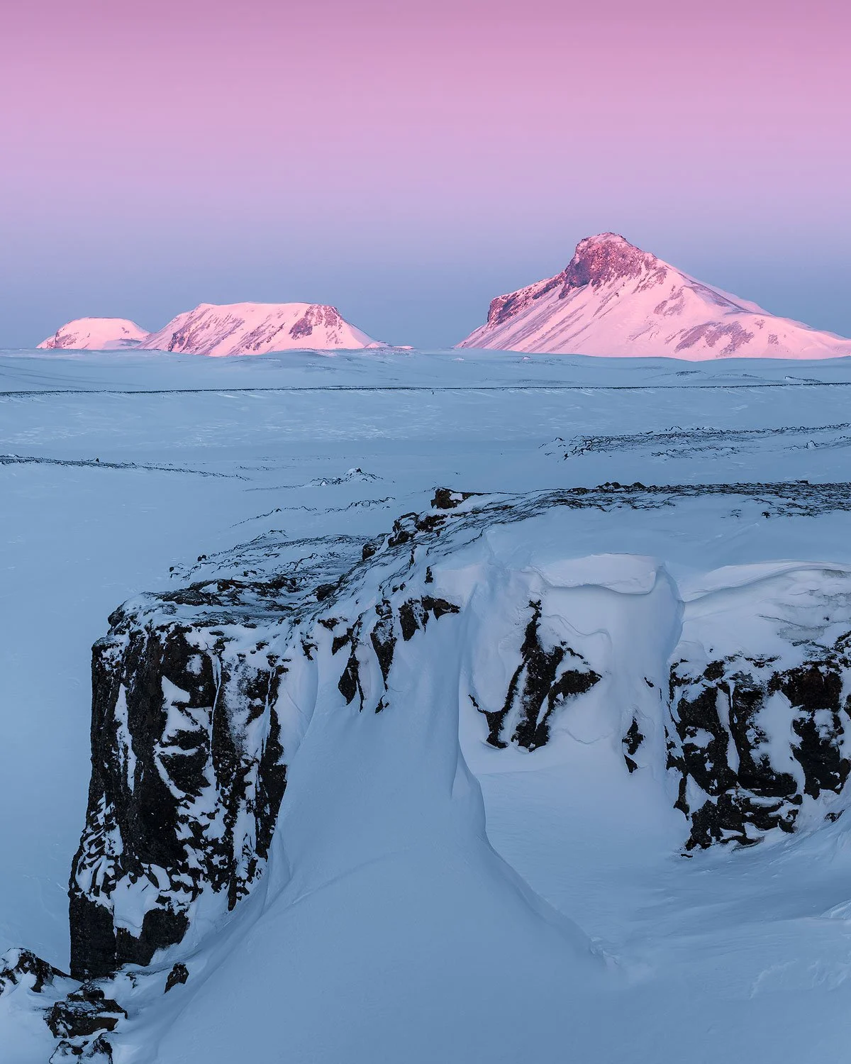 iceland workshop canyon winter iteration by andrea livieri