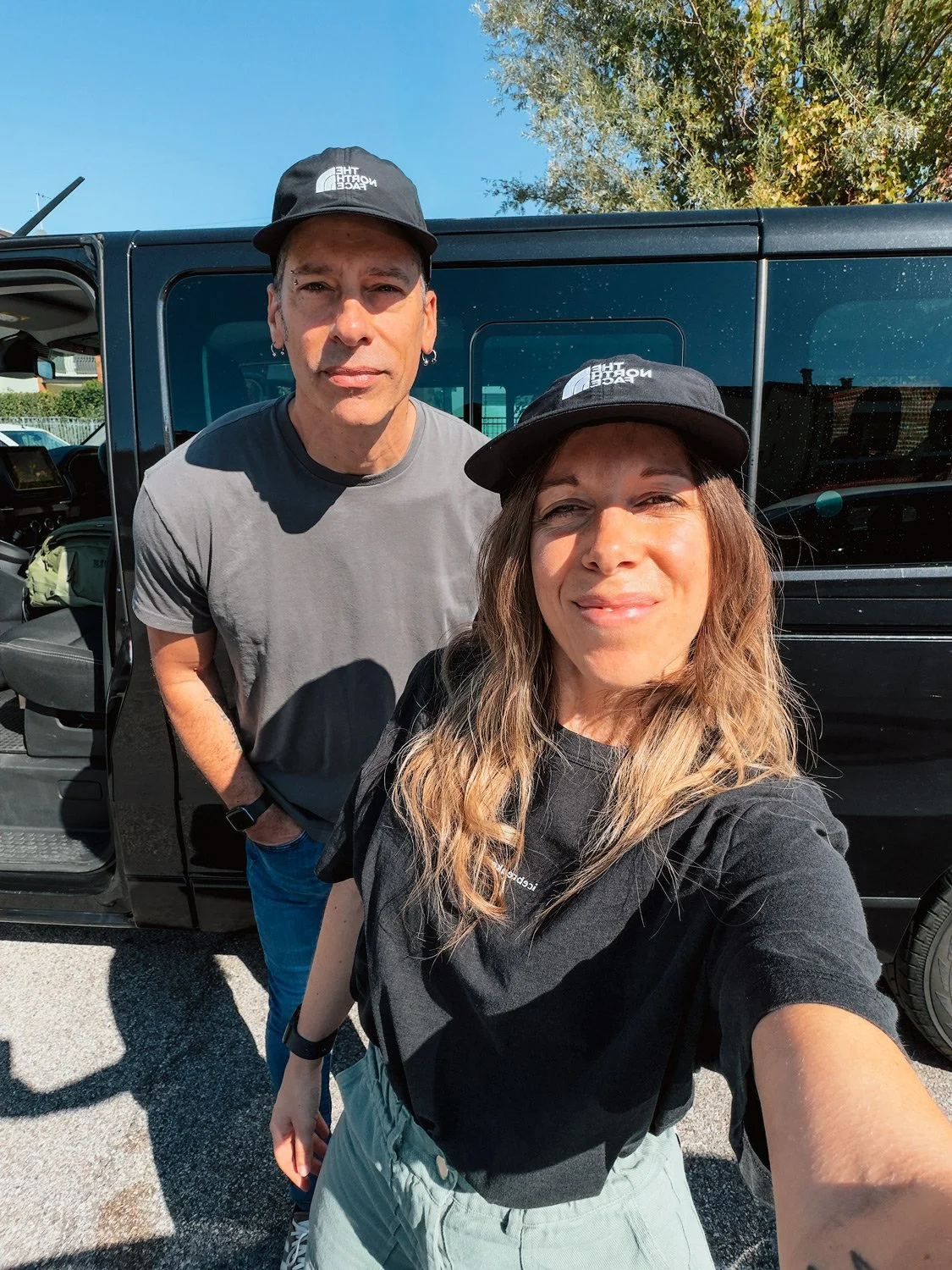 Andrea Livieri and Sabrina Tosato at the start of the 2026 Dolomites Immersive Photography Workshop.