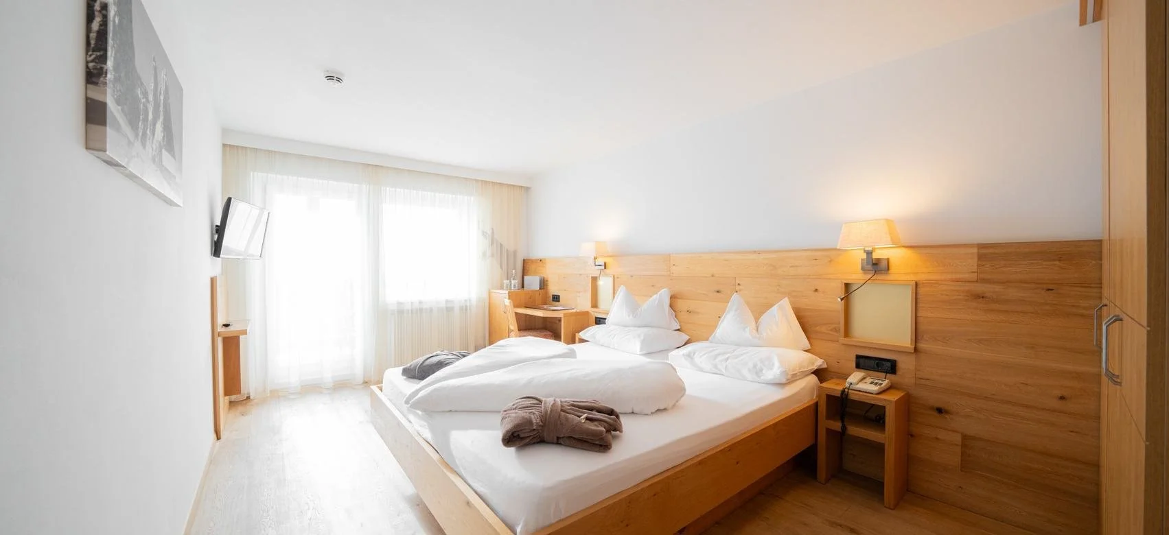 hotel room in alpe di siusi dolomites