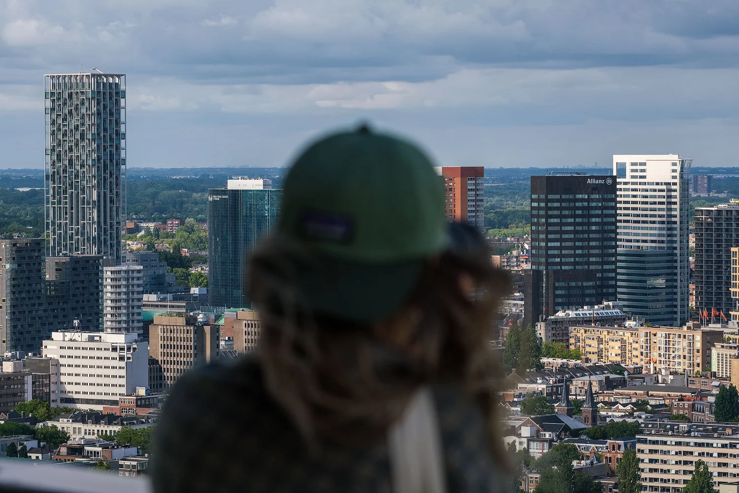 Sabrina tosato photographing in rotterdam. Photographed with the sigma 100-400mm and the fujifilm xt4