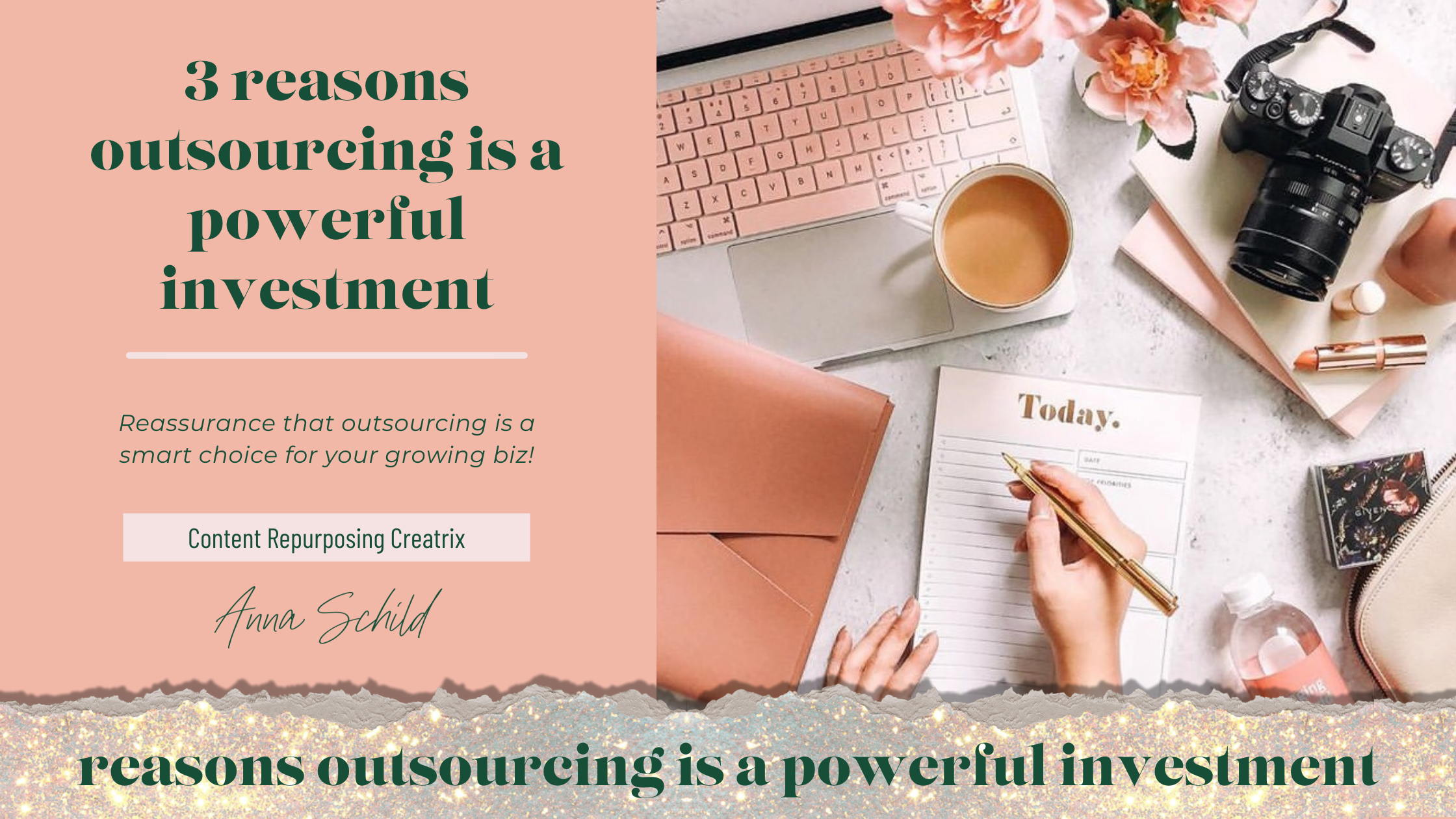 "3 reasons why outsourcing is a powerful investment"