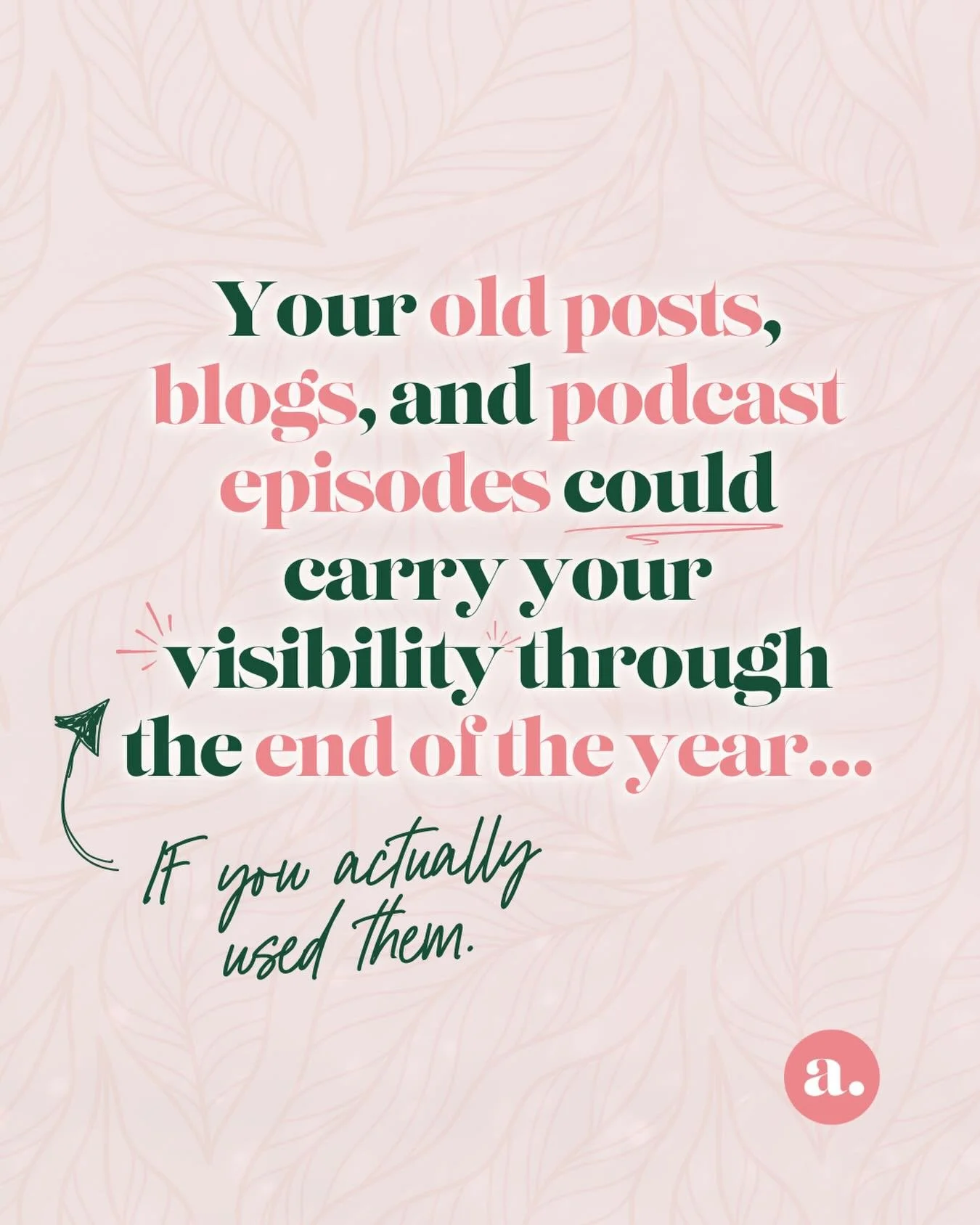 Don&rsquo;t act like you haven&rsquo;t already considered ghosting your content for the next 4 weeks. 👻😂

We&rsquo;re gonna talk about the holiday content panic for a sec, because some of y&rsquo;all are acting like your only two options over the n