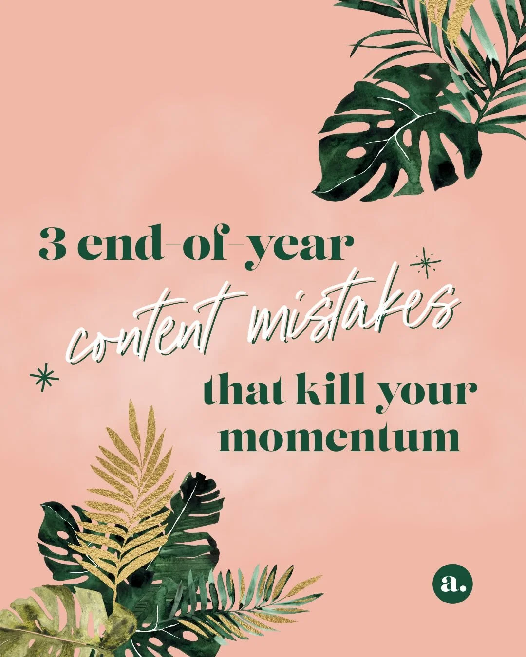 This time of year will allllllllways test your consistency.

Clients, travel, end-of-year energy, holiday chaos&hellip; it&rsquo;s a LOT. 😅

And if you&rsquo;re already fantasizing about disappearing until the new year? Valid. Relatable. Been there,