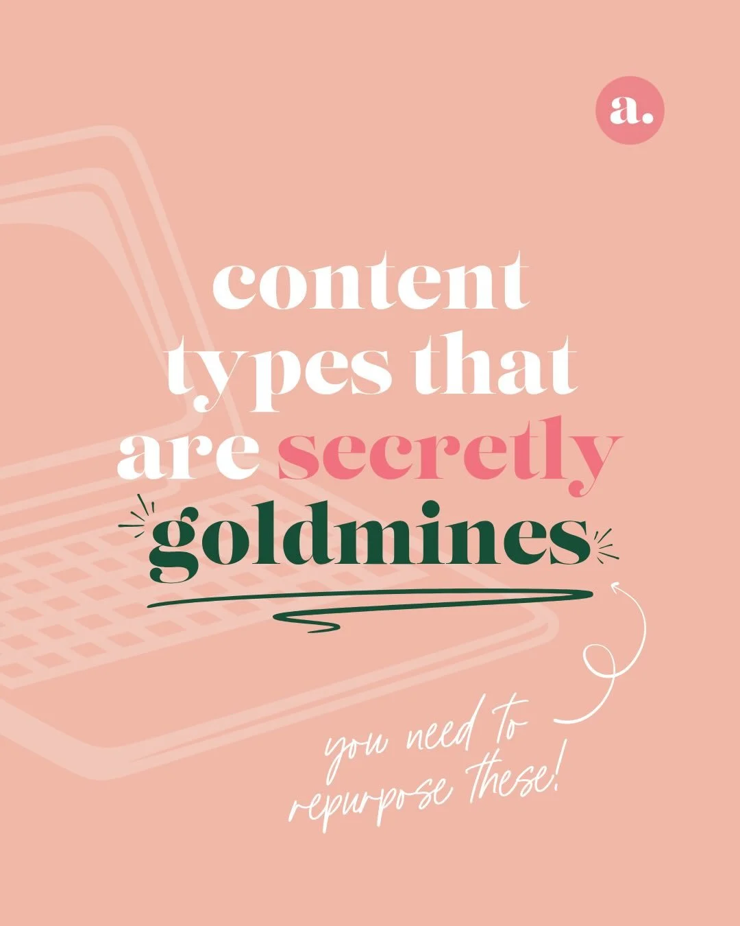 If you&rsquo;re creating ANY of these and only using them once, we need to fix that!! 👏👏👏

Content that you spend hoursssssss creating just to forget about it after you hit publish is NOT  a content strategy&hellip;

That&rsquo;s what I call a WAS