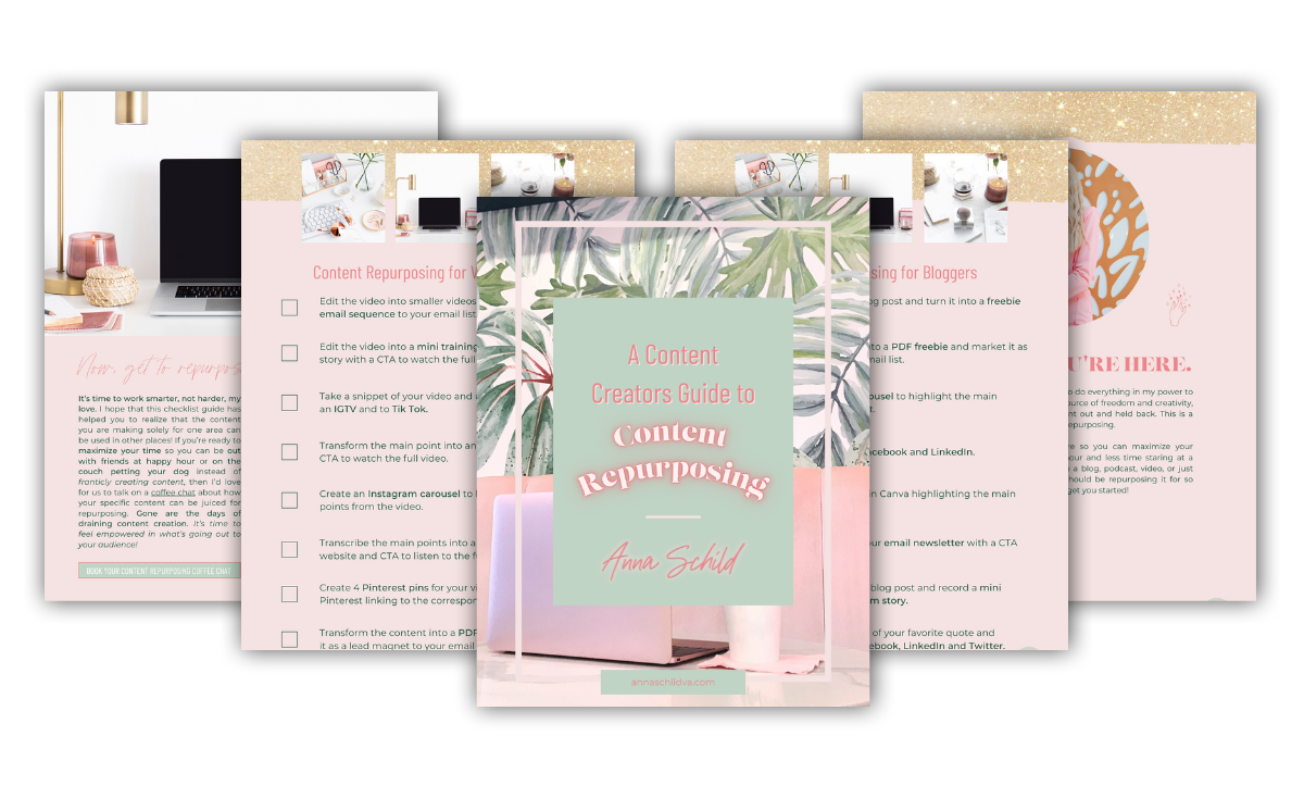 A Content Creator's Guide to Content Repurposing by Anna Schild