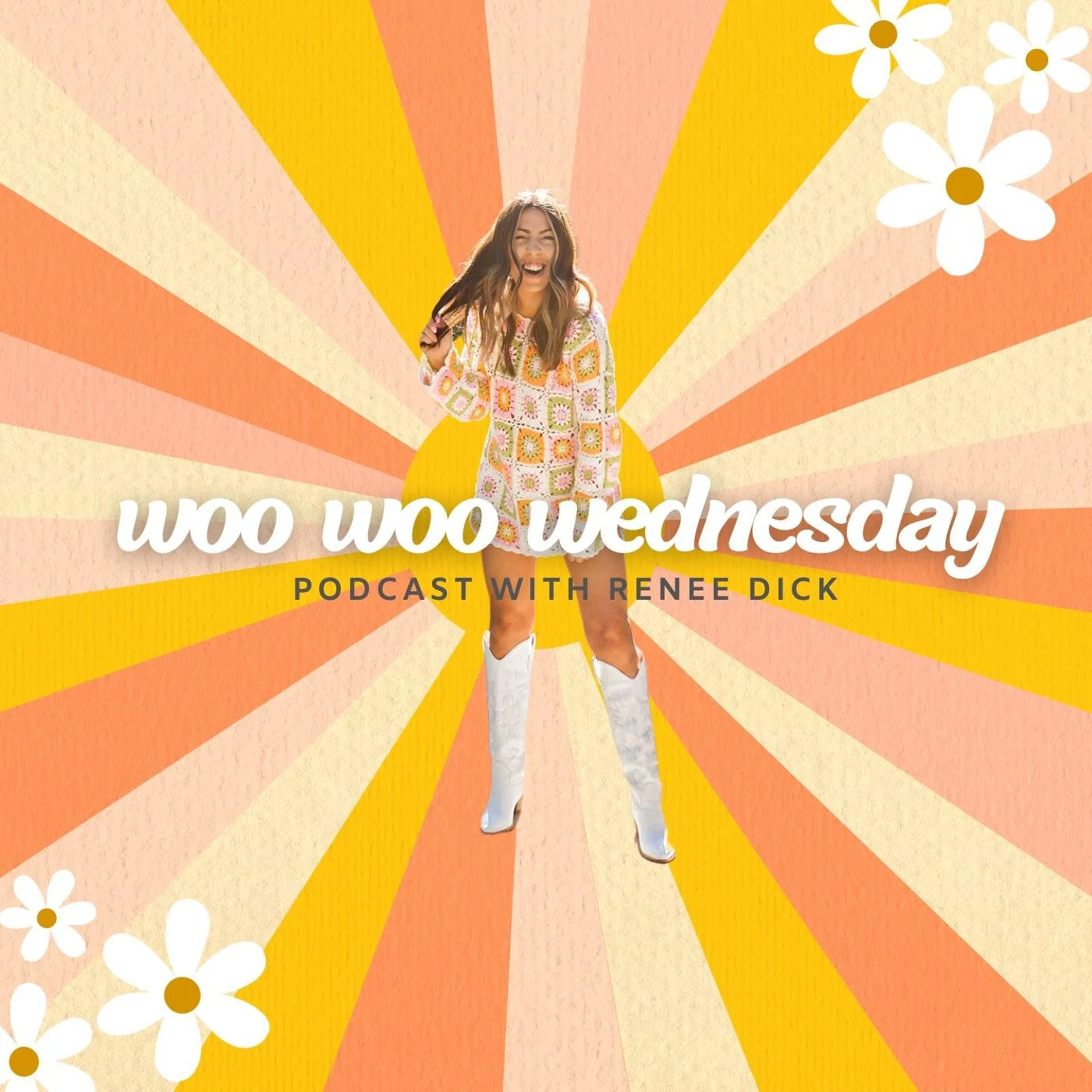 podcast art for Woo Woo Wednesday, a show for female entrepreneurs where Anna Schild was a podcast guest