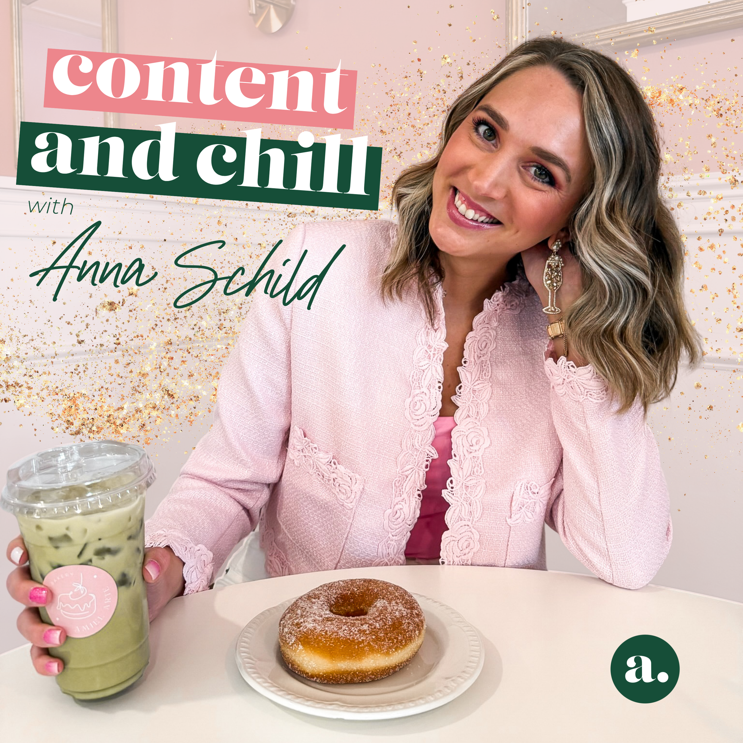 cover art for the Content and Chill Podcast, sharing content repurposing strategies and ideas