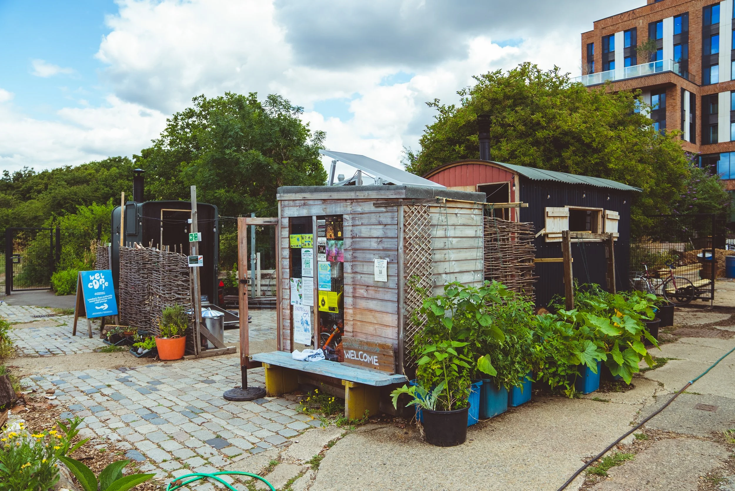 outside view of our peckham location community sauna baths london