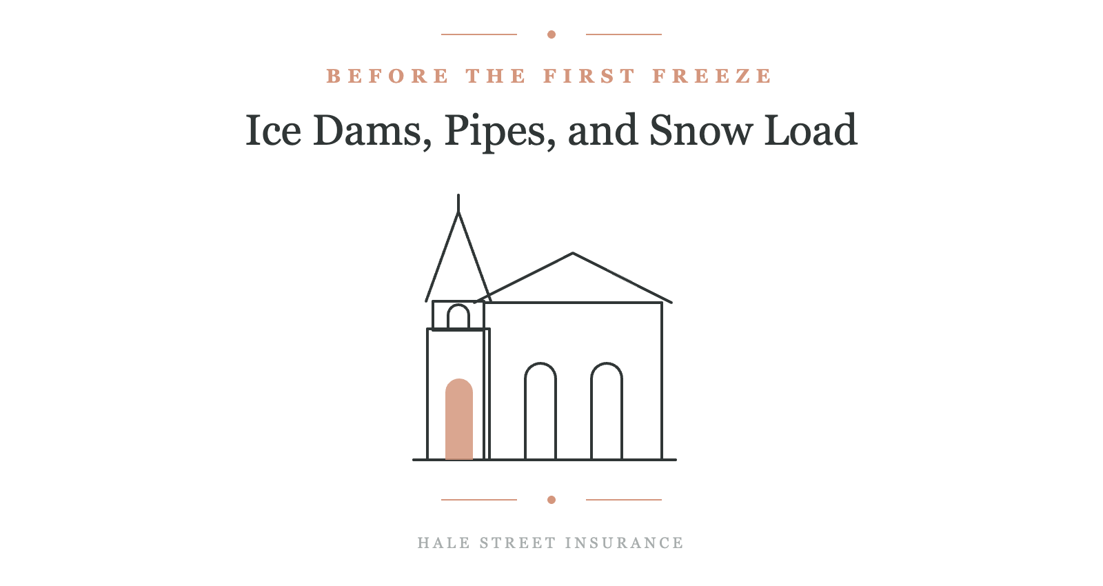 Winter Prep for New England Church Buildings: Ice Dams, Frozen Pipes, and Snow Load